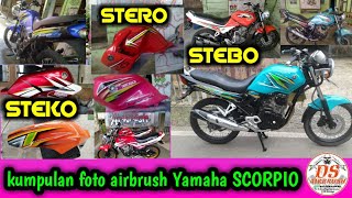 Kumpulan Airbrush Scorpio Steko Stebo Stero
