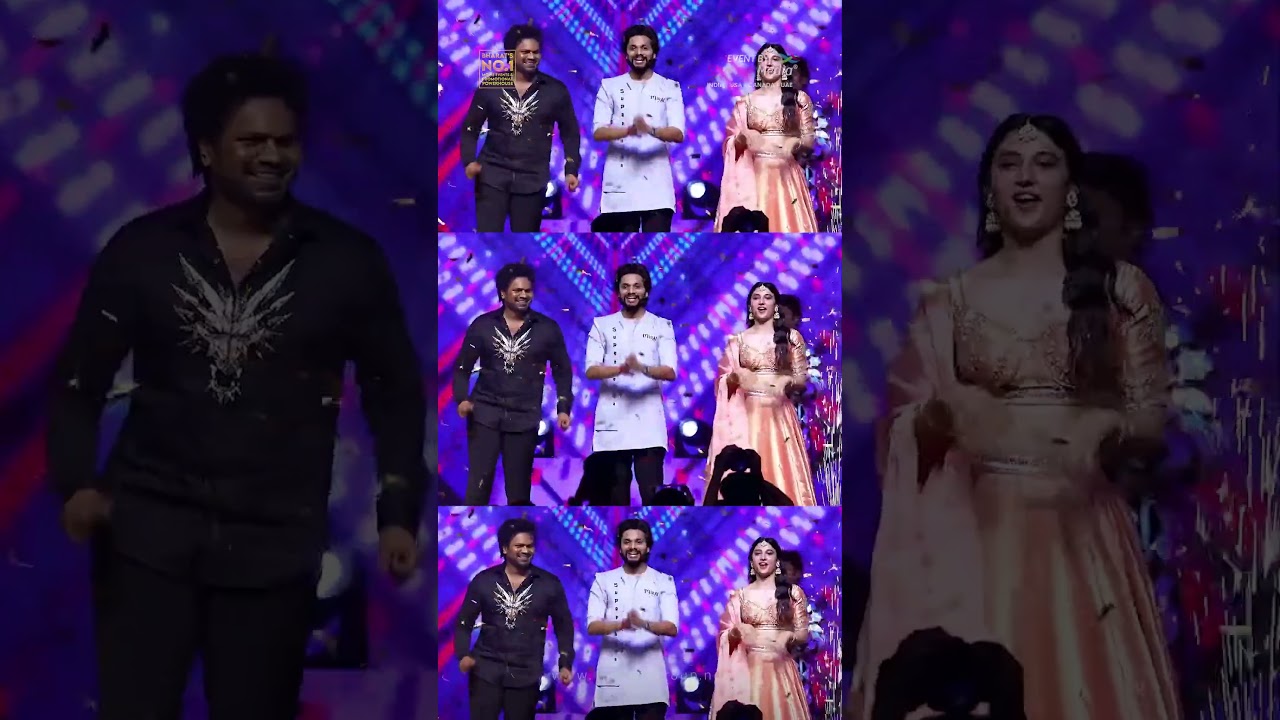 Manchu Manoj & Teja Sajja & Ritika Nayak Amazing Dance | Mirai Pre-Release Event | Shreyas Media