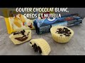 Recette  goter oreo chocolat blanc nutella lachoufamily