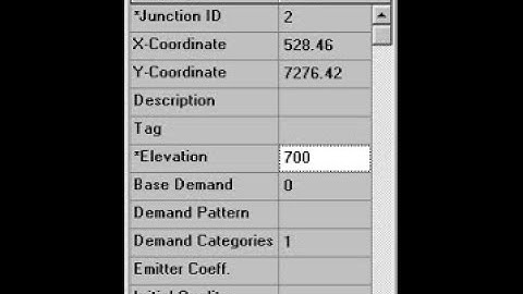 Use of Emitter in EPANET ( for leakage and fire fighting conditions)