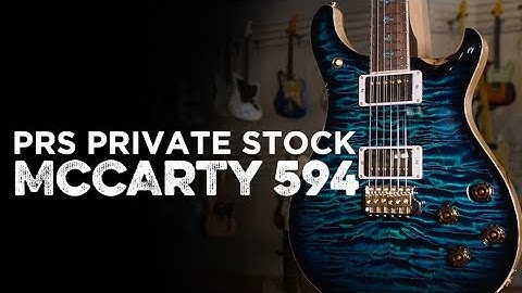 PRS Private Stock McCarty 594 Laguna Smoked Burst | CME Gear Demo | Alex Chadwick