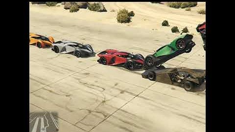 GTA 5 I Ramp Buggy VS Super Cars | #shorts #trending #viral #GTA5
