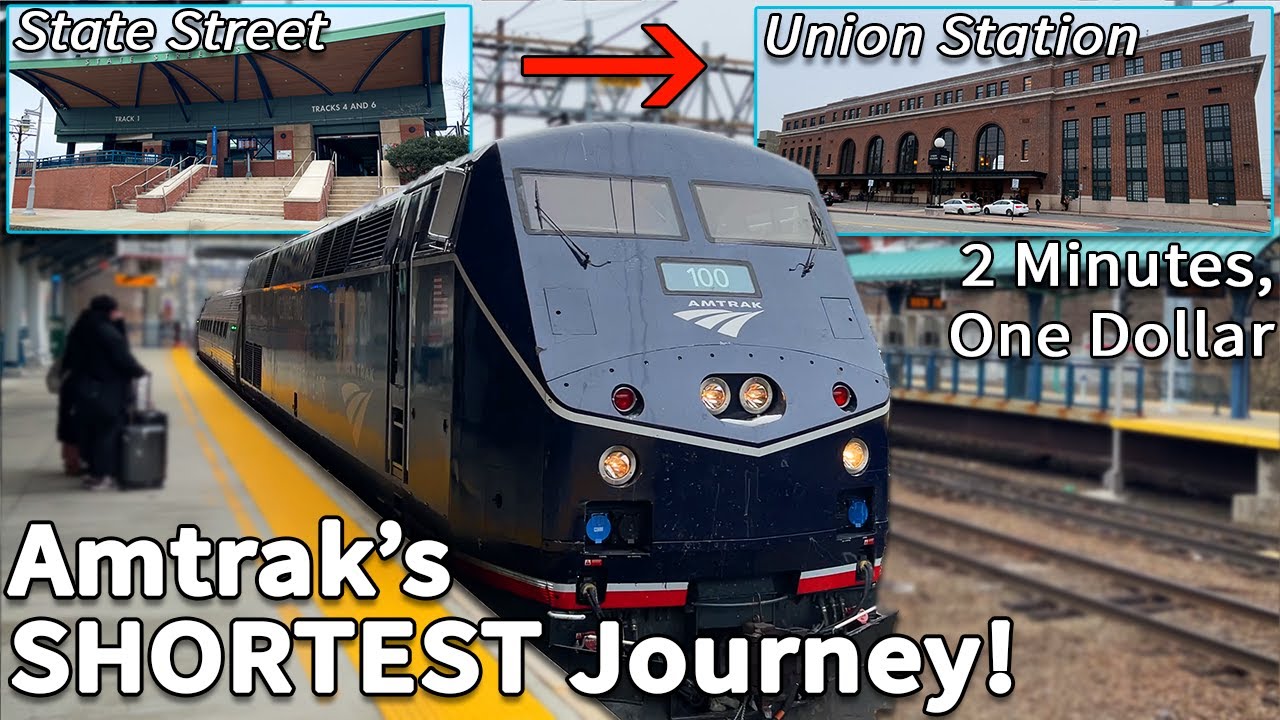 Why You Can Pay 1.00 to Ride Amtrak for 2 Minutes. YouTube