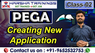 How to Create a New Implementation Application Using PEGA PRPC Tool 8.7 | Pega Class 02
