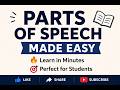 Learn Parts of Speech Easily | English Grammar for Students