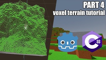 Godot 4 C# Tutorial - Minecraft Terrain - Part 4 (Infinite Generation)