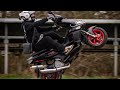 Gilera runner stunt ride POV