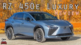 2023 Lexus RZ 450e Luxury Review - A Short-Range Luxury EV