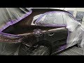 Porsche Macan S, Spray Painting: Mahogany