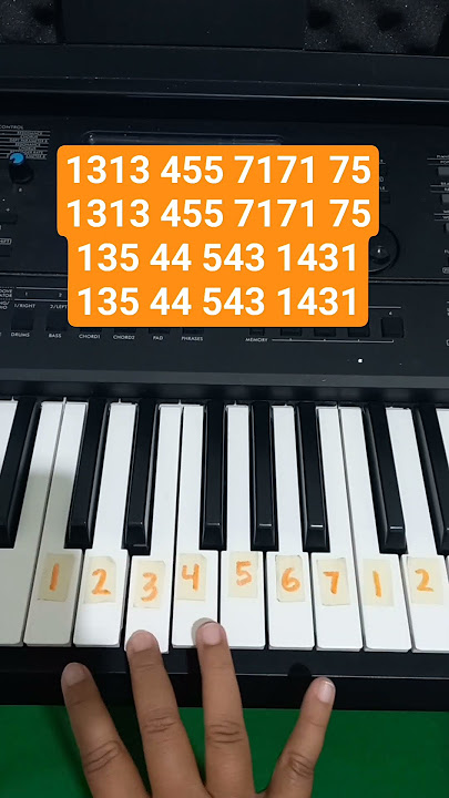 gundul-gundul pacul (piano easy) #pianotutorial #piano #music #tutorial #lagudaerah #jawatengah #fyp