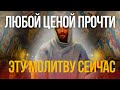 ЛЮБОЙ ЦЕНОЙ ПРОЧТИ СЕЙЧАС ЭТУ МОЛИТВУ! Читай скорее