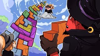 WHAT GOES UP...MUST COME DOWN! | Tricky Towers (w/ Ohmwrecker & DeadSquirrel)