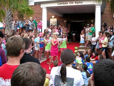 Lambda Chi Alpha Watermelon Bash 2010 Talent Contest Team ADPi