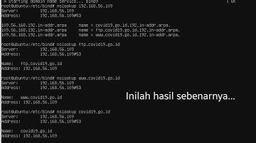 Cara Konfigurasi DNS Server Pada Ubuntu Server 12.04 Di VirtualBox