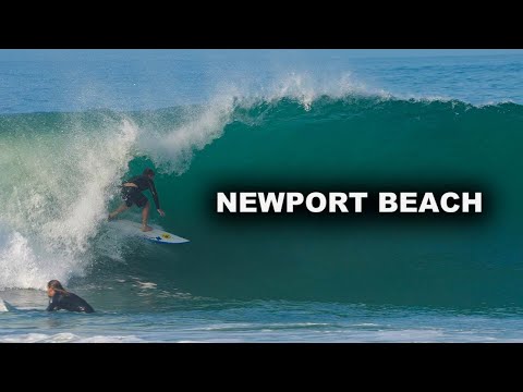 YAGO DORA AND MIKEY FEBRUARY SCORE HURRICANE WAVES! (Newport Beach, CA)