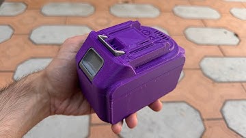 DIY BIG 18V Makita Battery (3d printing)