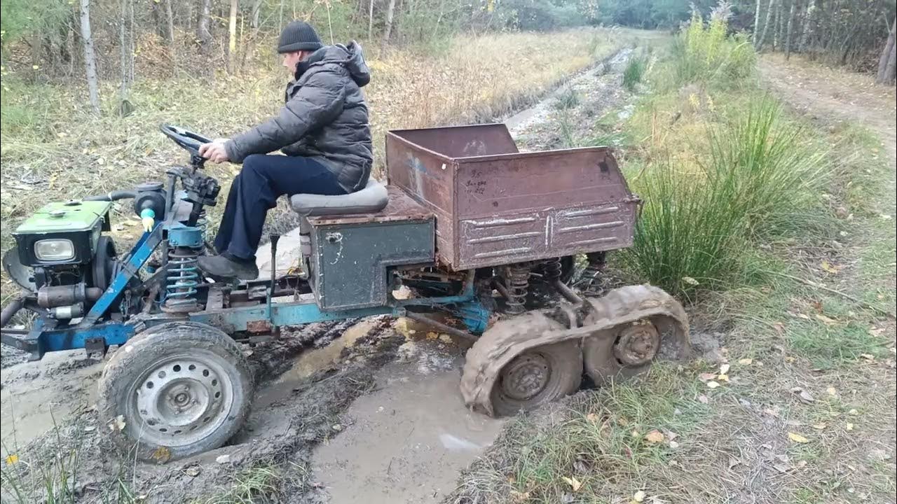 Документы на самодельный трактор Гусеничный трактор самодельный застрял в болоте - YouTube