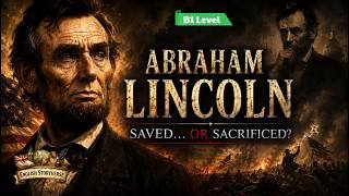 Abraham Lincoln: The Dark Truth Behind Saving America | B1 English Story ✅