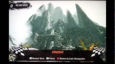 Trials Evolution Custom track K2 savage mountain.avi