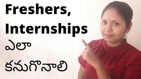 How to get Internship | Internships for college students | Internship 2022 | Telugu | Pashams