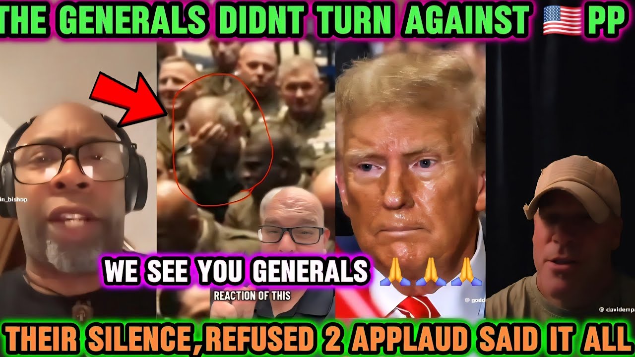 Americans Applaud 👏 &appreciate Generals&Admirals 4 staging silent protest &Refusing 2 praise Trump