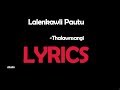 Lalenkawli pautu   thalawnsangi   lyrics