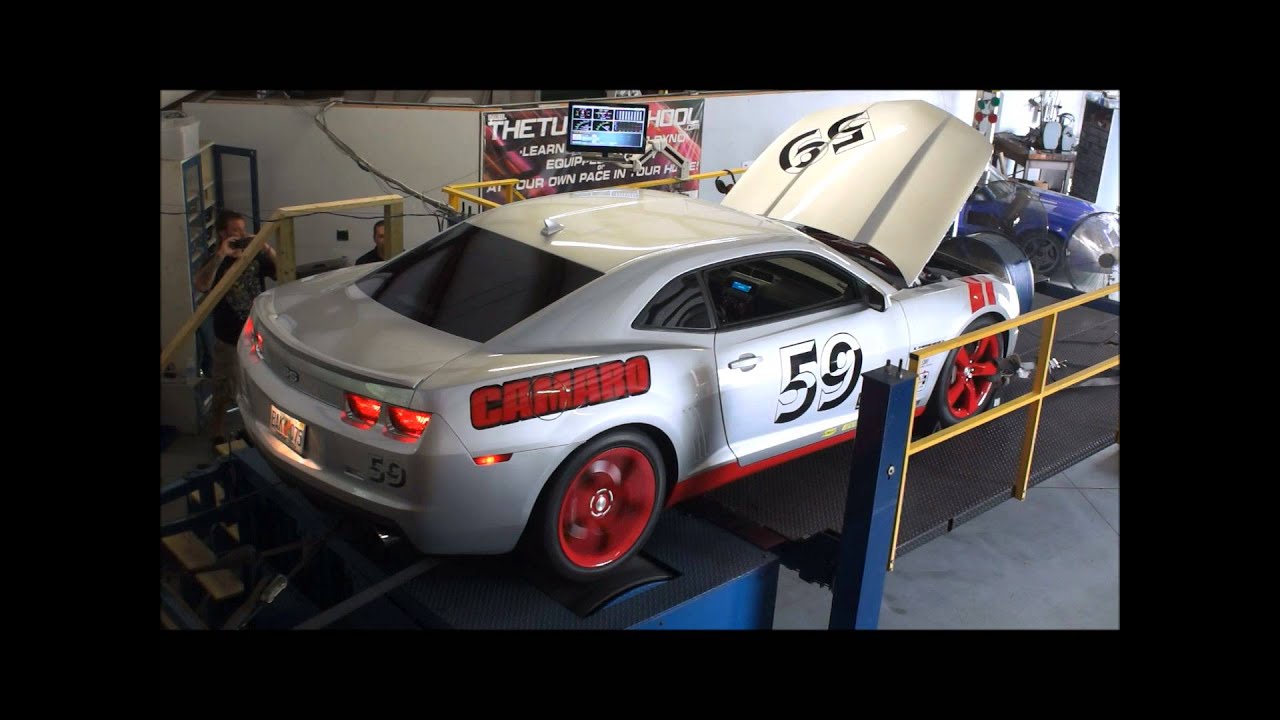 12 Camaro Ss Tuned By The Tuning School Youtube