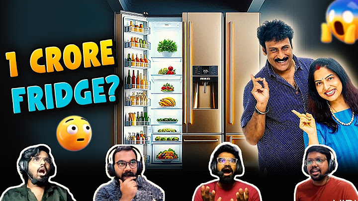 1 Crore Fridge Tour ? 😳😳 Yevarra Meerantha Reaction..