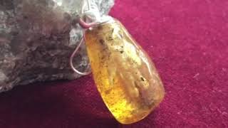 Gintaro Amuletas-Buteliukas Kvapų Kerams