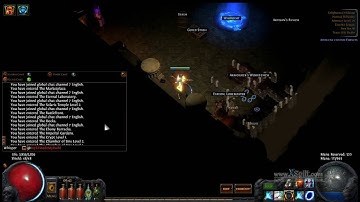 POE chat messages are being dropped