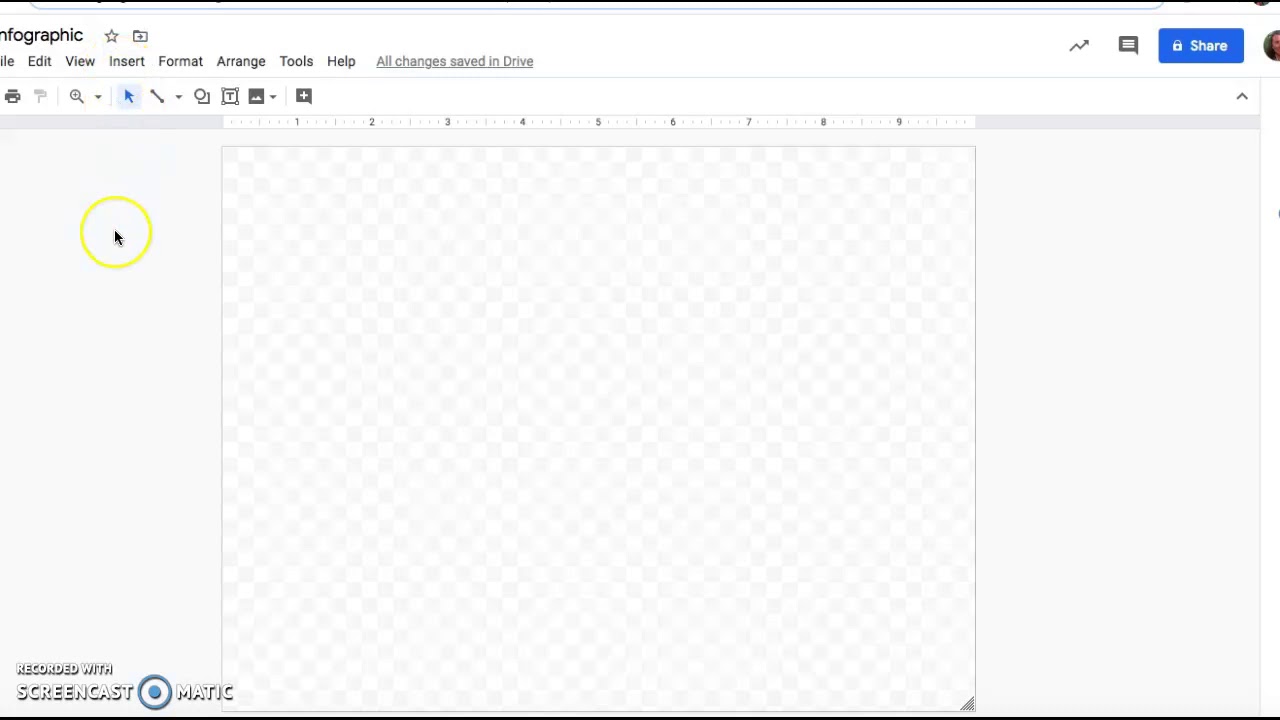 Adding infographic to shared google folder youtube