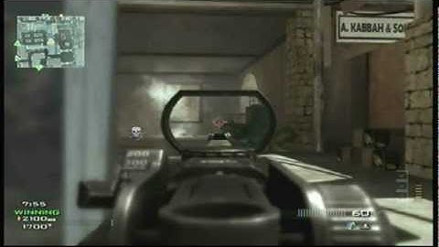 MW3 - Osprey Gunner on Seatown - L86 LSW Team Deathmatch Multiplayer Gameplay/Commentary