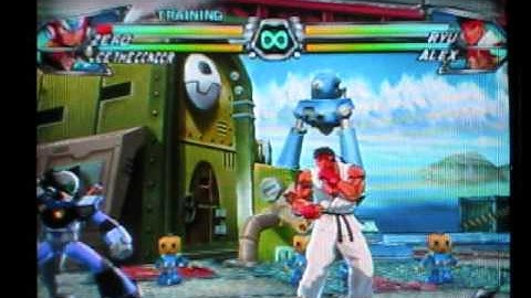 Tatsunoko vs Capcom UAS My hidden tech