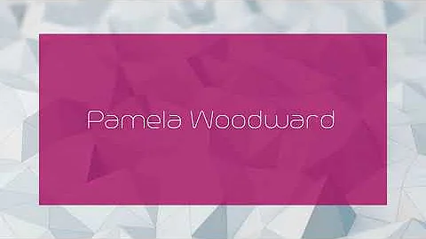 Pamela Woodward - appearance
