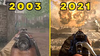 Evolution of Call of Duty Games 20032021
