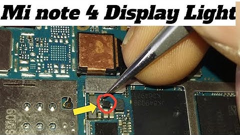 Mi note 4 Display Light Solution || 100% Tested Working Solution