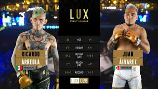Juan El Mazo Álvarez Vs Ricardo El Loco Arreola En Lux 028