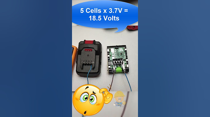 Parkside Battery Factory Defective 20V 2Ah The LEDs Flash