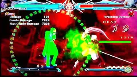Blazblue Chrono Phantasma Extend Unlimited Hazama