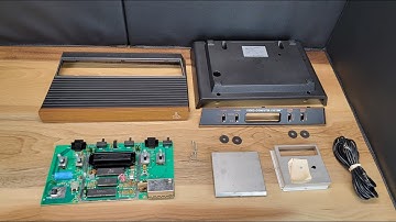 Atari 2600 Disassembly, Cleaning & Composite Video Modification w/ Internal Connections