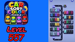 Car Sort Color Puzzle Level 557 Walkthrough