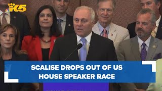 Breaking: Republican  Rep. Steve Scalise drops out of US House speaker race