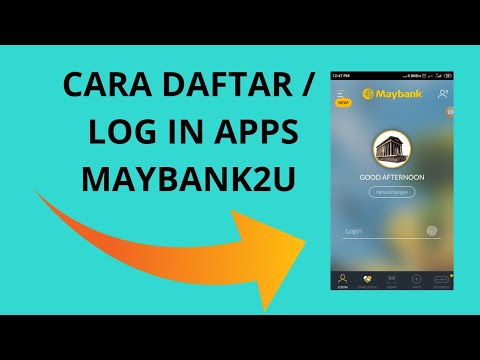 Cara Daftar Masuk & Log in Maybank Apps | Review Maybank App | Wajib Guna!