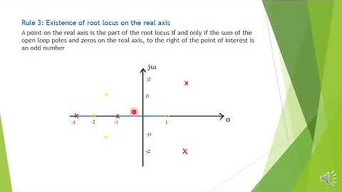Root locus - construction rules