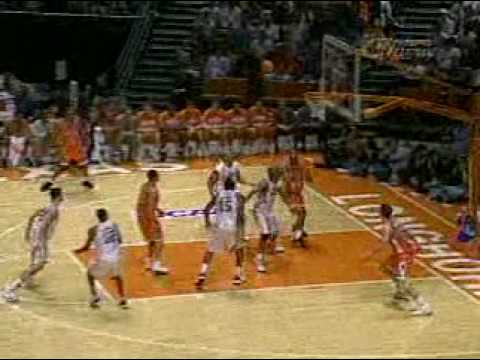 Lazarus Sims Alley Oop to John Wallace vs. Arkansa...