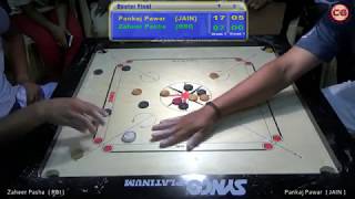 QF Set 2 Pankaj Pawar Vs Zaheer Pasha 46th Sr. National & Inter State Carrom Championship