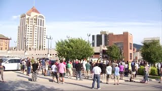 Two prayer vigils, one message in Roanoke on Saturday