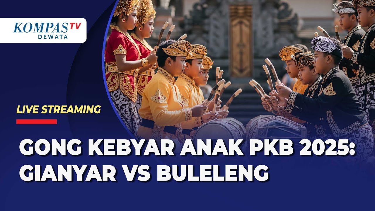 [LIVE] Gong Kebyar Anak 2025: Duel Seni Praja Hitha Swara (Gianyar) & Santhi Budaya (Buleleng)
