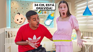 A BARRIGA DA MINHA NAMORADA CRESCEU! - ACHO QUE ESTÁ GRÁVIDA