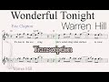 Warren Hill - Wonderful Tonight (Transcription)